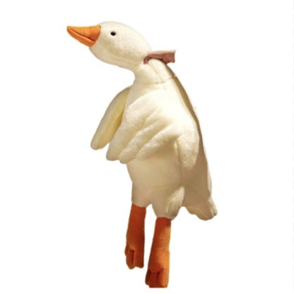 Popular white goose plush toy