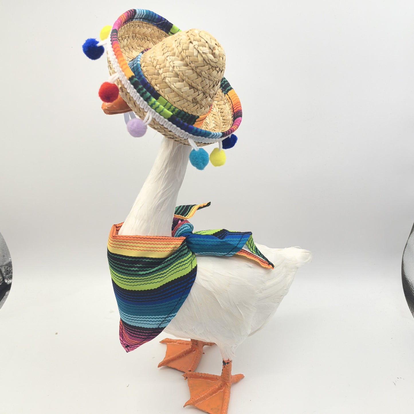 Porch Pet Decoration Hat and Scarf Set