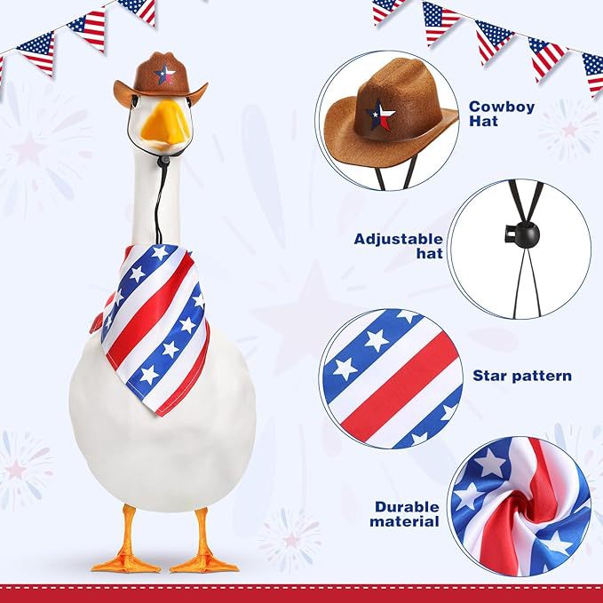 Porch Pet Decoration Hat and Scarf Set