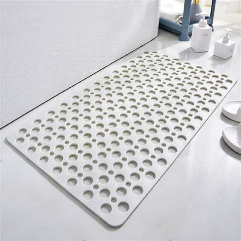 Porous bathroom anti-slip mat