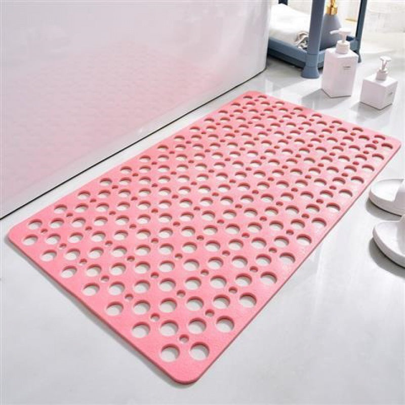 Porous bathroom anti-slip mat