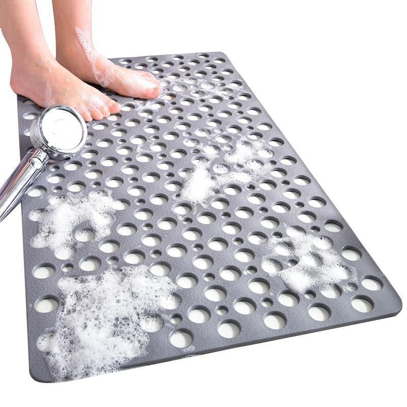 Porous bathroom anti-slip mat