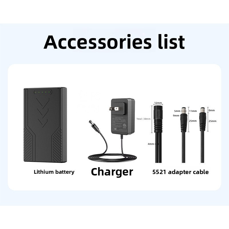 Portable 12V Lithium Battery Power Supply