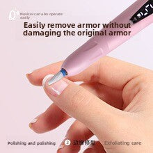 Portable 2-in-1 UV Light Therapy Electric Nail Polisher
