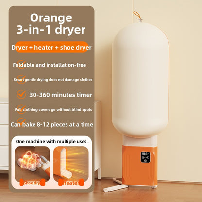 Portable 3-in-1 Folding Clothes Dryer