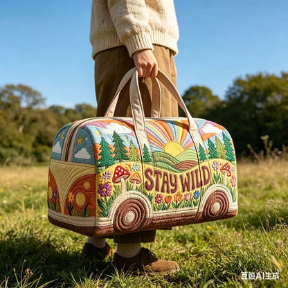 Portable 3D Digital-Print Travel Bag