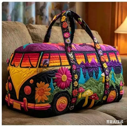 Portable 3D Digital-Print Travel Bag