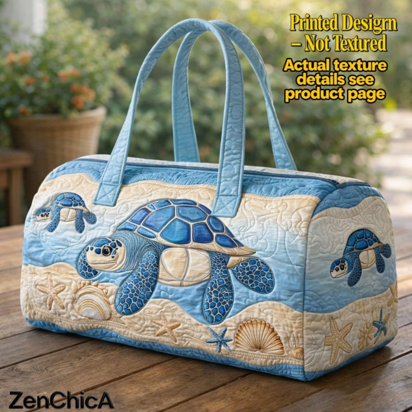 Portable 3D Digital-Print Travel Bag