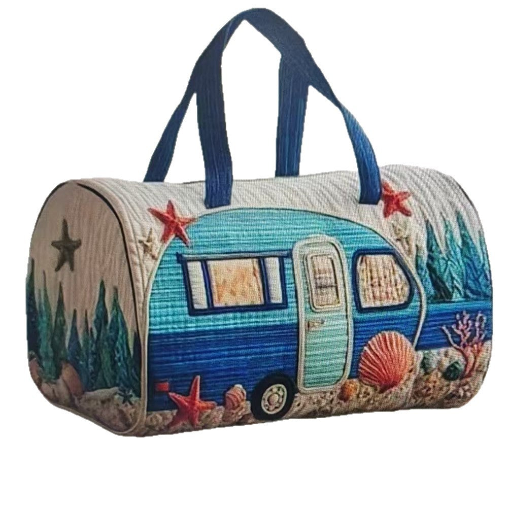Portable 3D Digital-Print Travel Bag