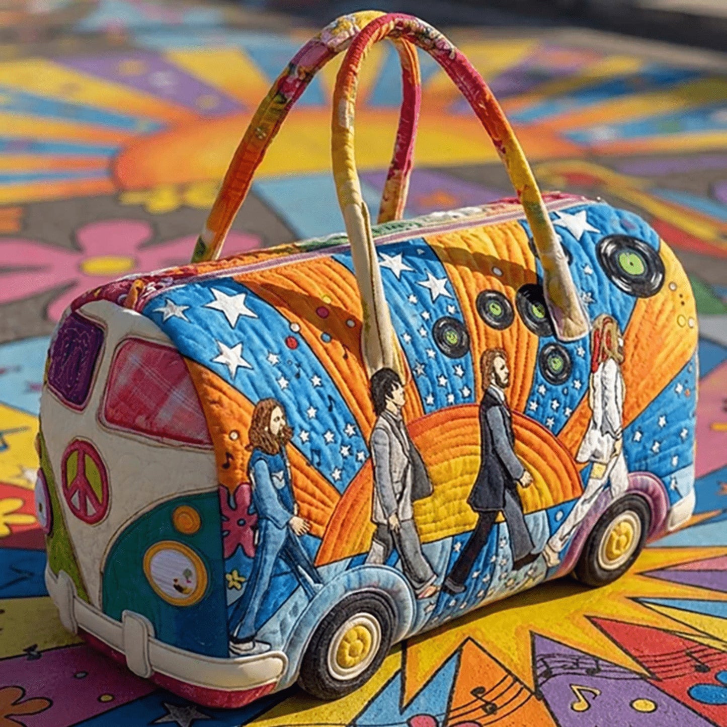 Portable 3D Digital-Print Travel Bag