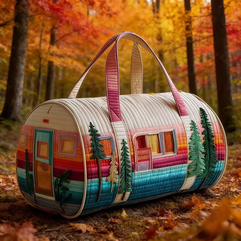 Portable 3D Digital-Print Travel Bag
