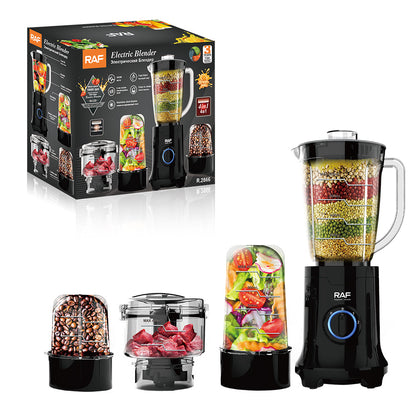 Portable 4-in-1 Juicer Blender Grinder 0.8L