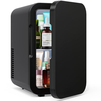 Portable 6L Dual Temperature Mini Refrigerator for Cooling and Heating