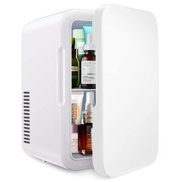 Portable 6L Dual Temperature Mini Refrigerator for Cooling and Heating