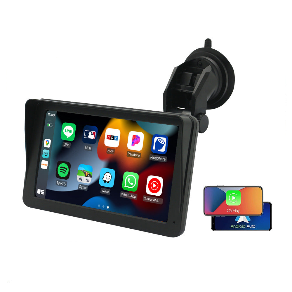 Portable 7-inch Wireless Carplay MP5 Player with HD Screen