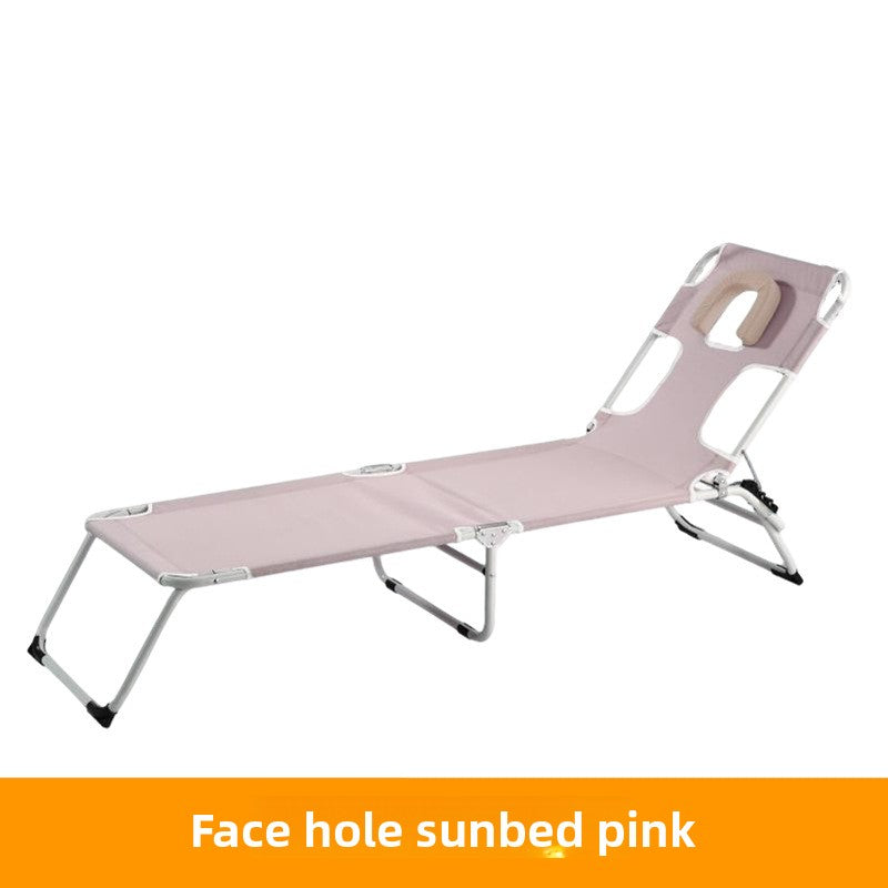 Portable Adjustable Beach Sun Lounger Chair