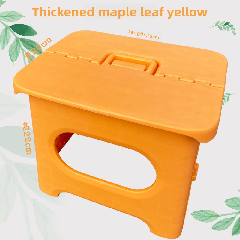 Portable Adjustable Telescopic Folding Stool
