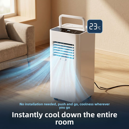 Portable Air Conditioner with Dehumidification and Purification