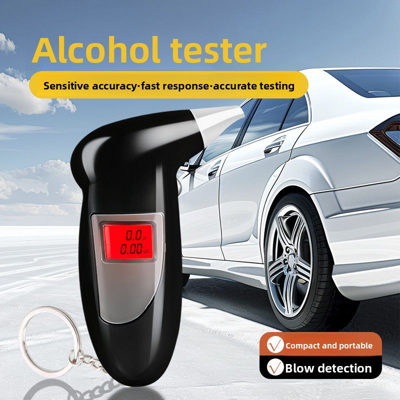 Portable Alcohol Tester Digital Display