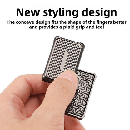 Portable Alloy Fingertip Spinner Travel Toy