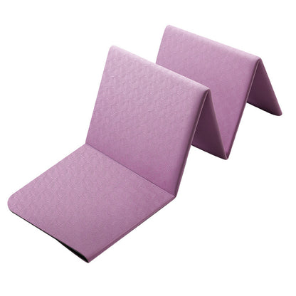 Portable anti-slip household foldable yoga mat
