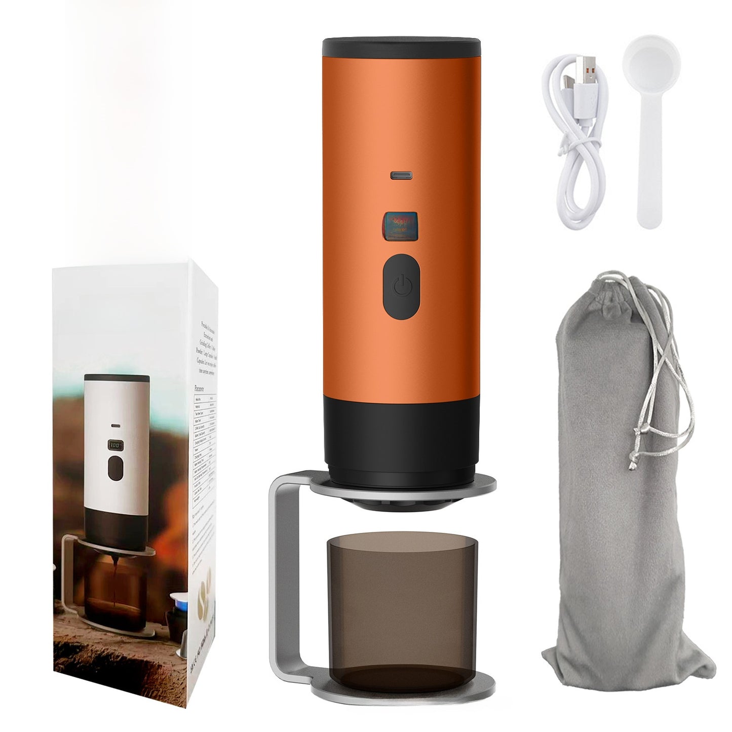 Portable Automatic Capsule Coffee Maker