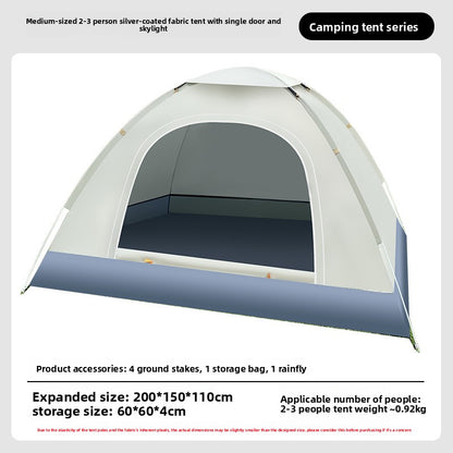 Portable Automatic Pop Up Camping Tent