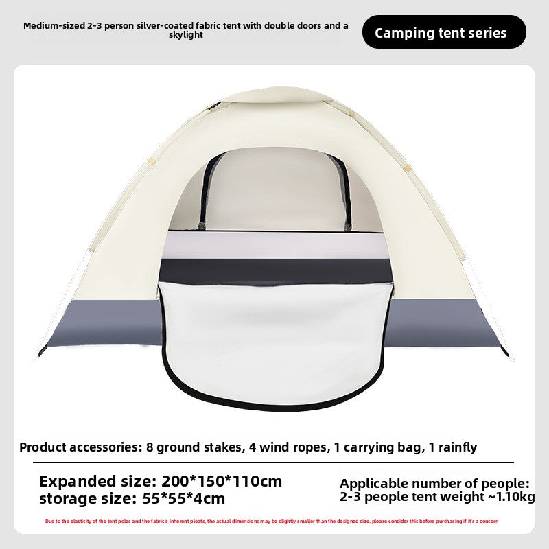 Portable Automatic Pop Up Camping Tent