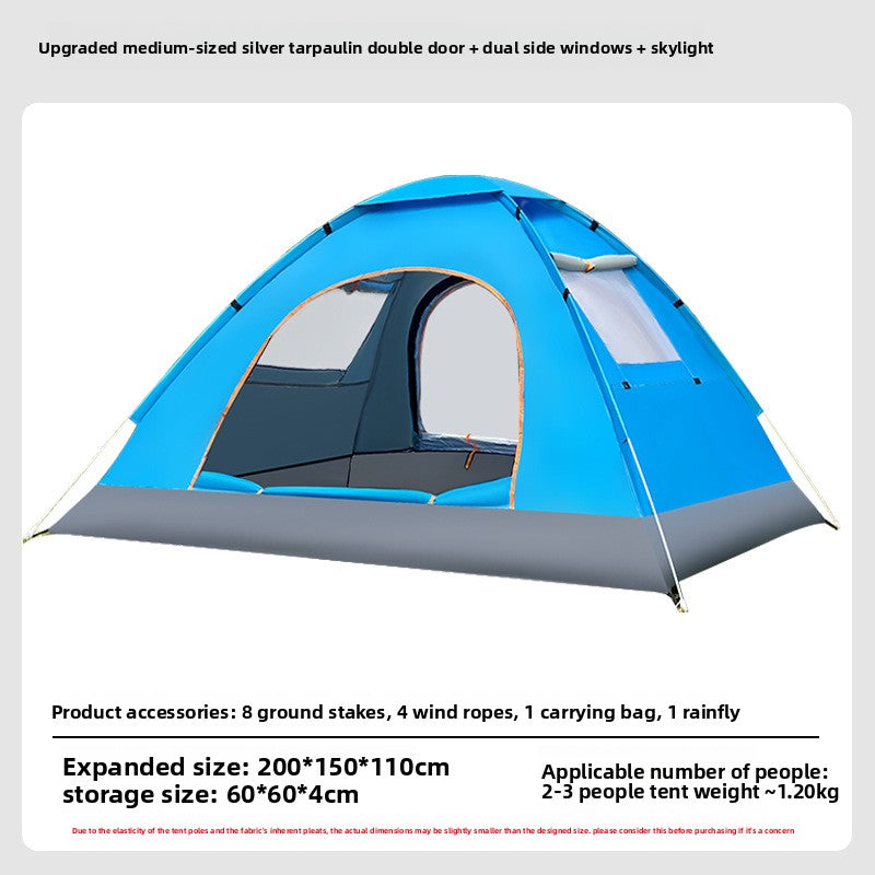 Portable Automatic Pop Up Camping Tent