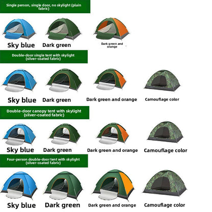 Portable Automatic Pop Up Camping Tent