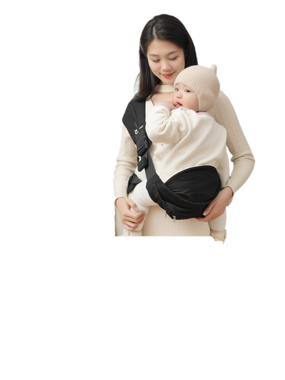 Portable baby carrier waist bag