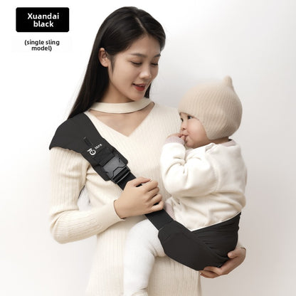Portable baby carrier waist bag