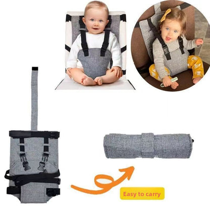 Portable Baby Dining Chair with Safety Strap