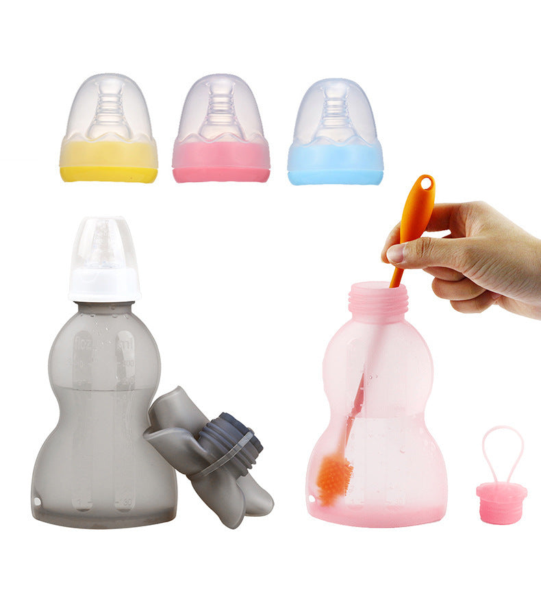 Portable baby food storage bags