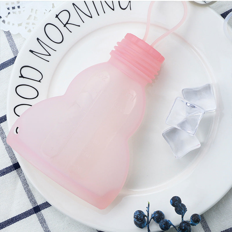Portable baby food storage bags