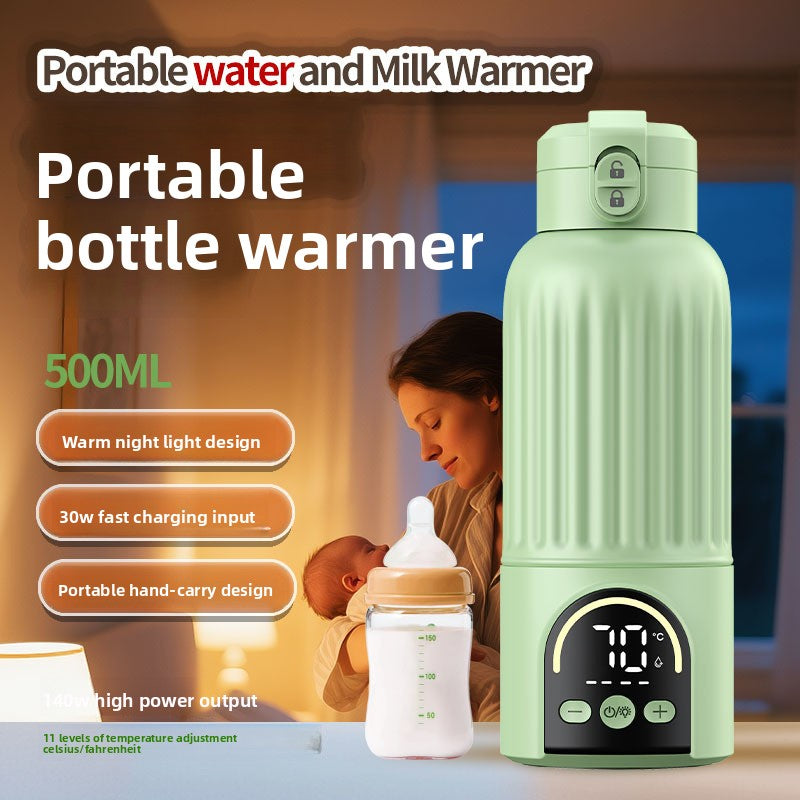 Portable Baby Milk Warmer Heating Cup