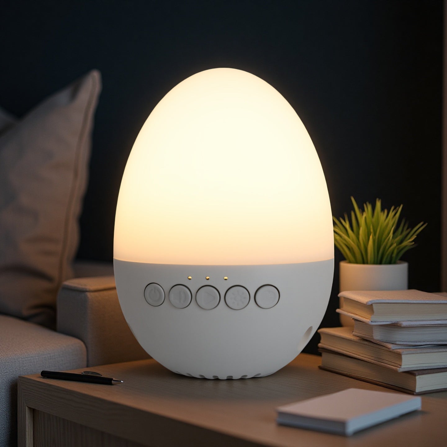 Portable Baby Sleep Sound Machine with Night Light