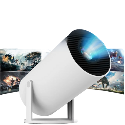 Portable barrel projector
