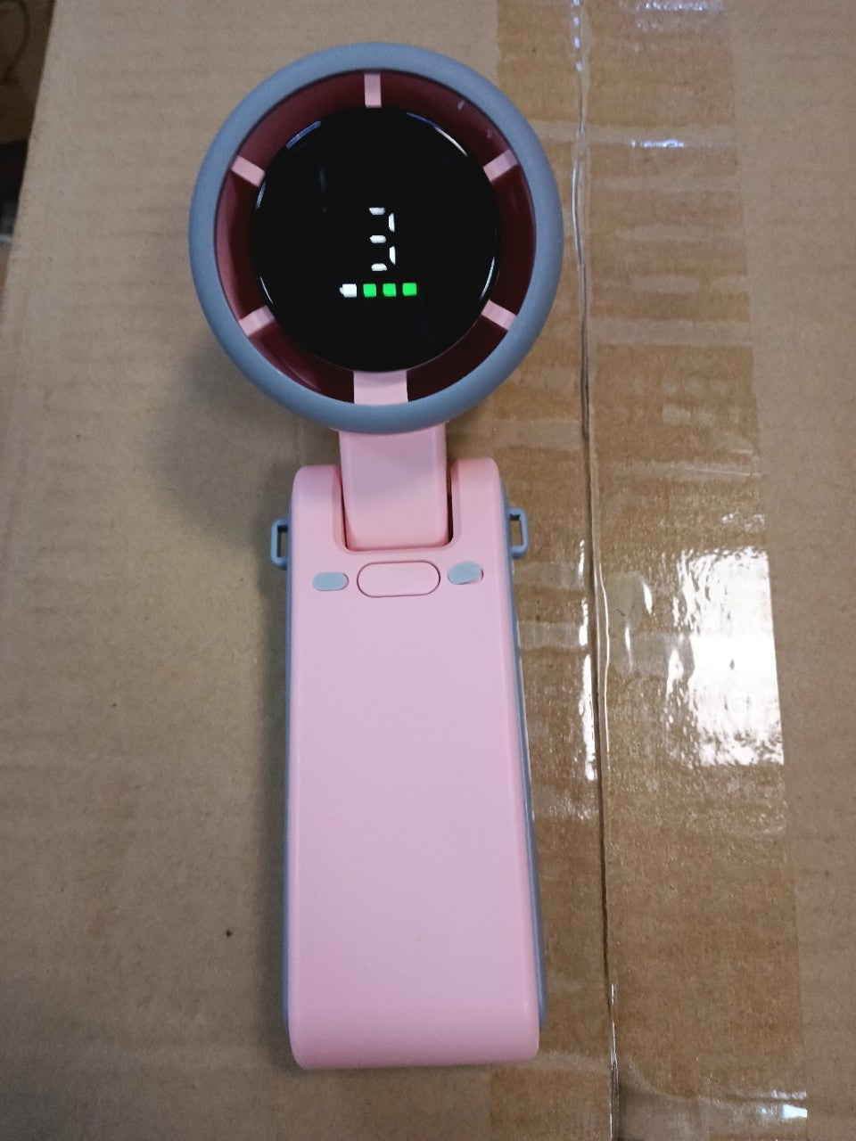 Portable Bladeless Handheld Fan with Digital Display