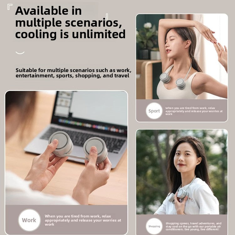 Portable Bladeless Neck Fan