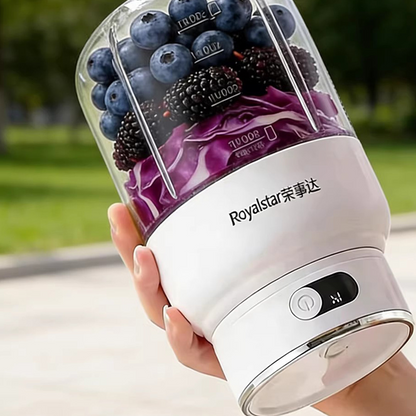 Portable Blender with 1200ml Cup and USB Charging