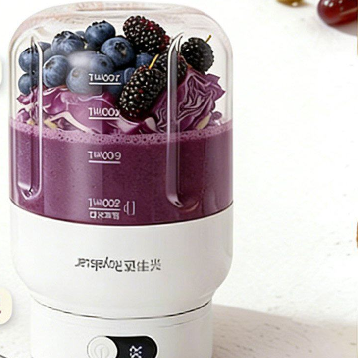 Portable Blender with 1200ml Cup and USB Charging