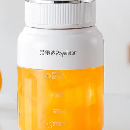 Portable Blender with 1200ml Cup and USB Charging