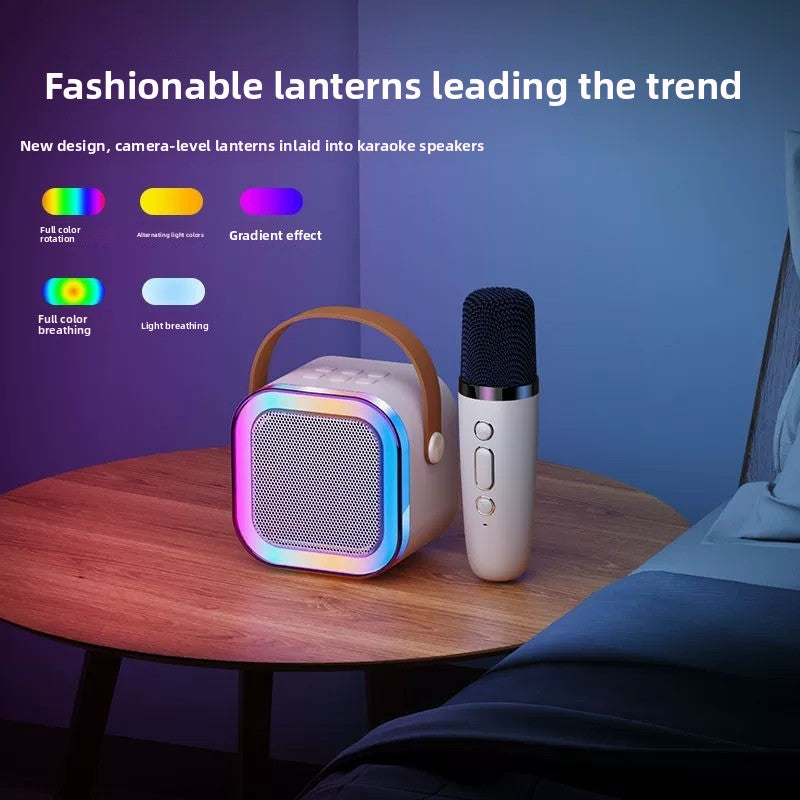 Portable Bluetooth Karaoke Speaker with Microphone
