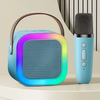 Portable Bluetooth Karaoke Speaker with Microphone