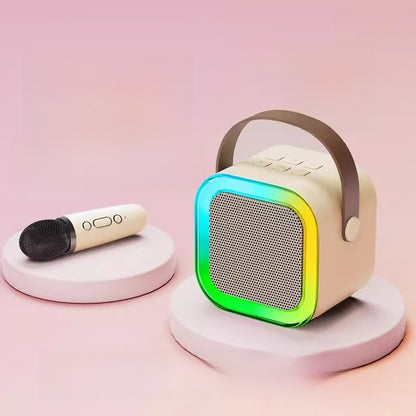 Portable Bluetooth Karaoke Speaker with Microphone