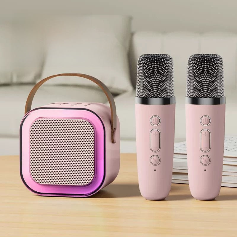 Portable Bluetooth Karaoke Speaker with Microphone