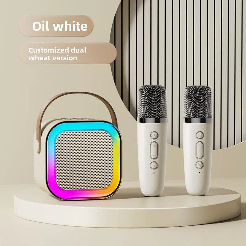 Portable Bluetooth Karaoke Speaker with Microphone