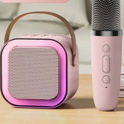 Portable Bluetooth Karaoke Speaker with Microphone