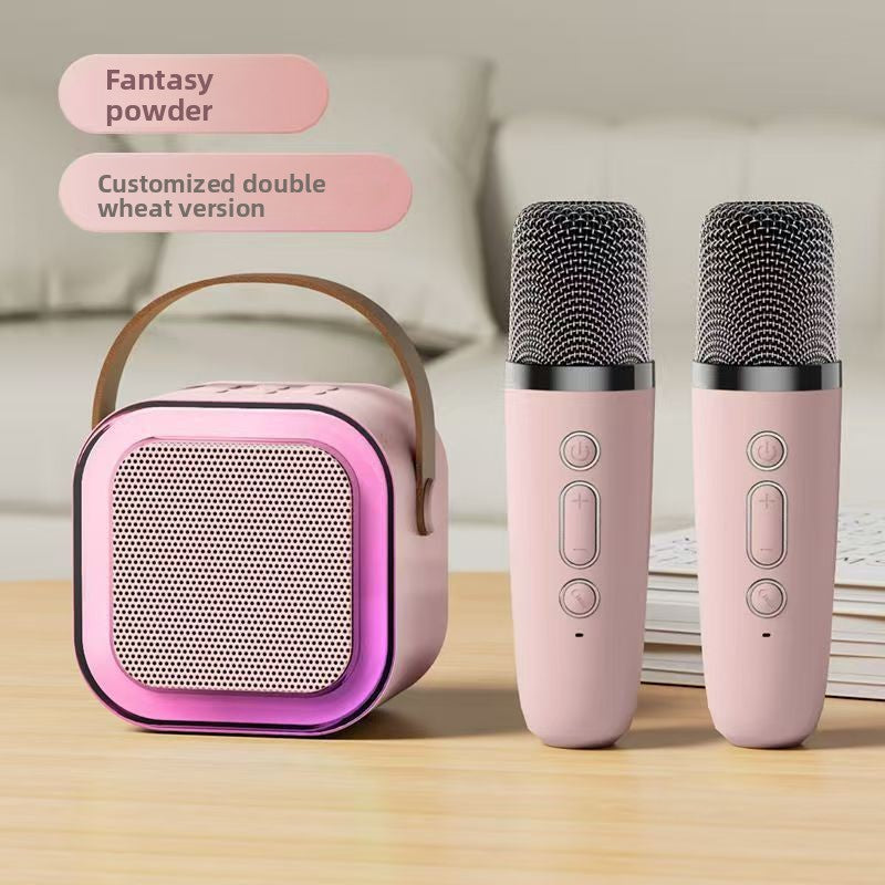 Portable Bluetooth Karaoke Speaker with Microphone